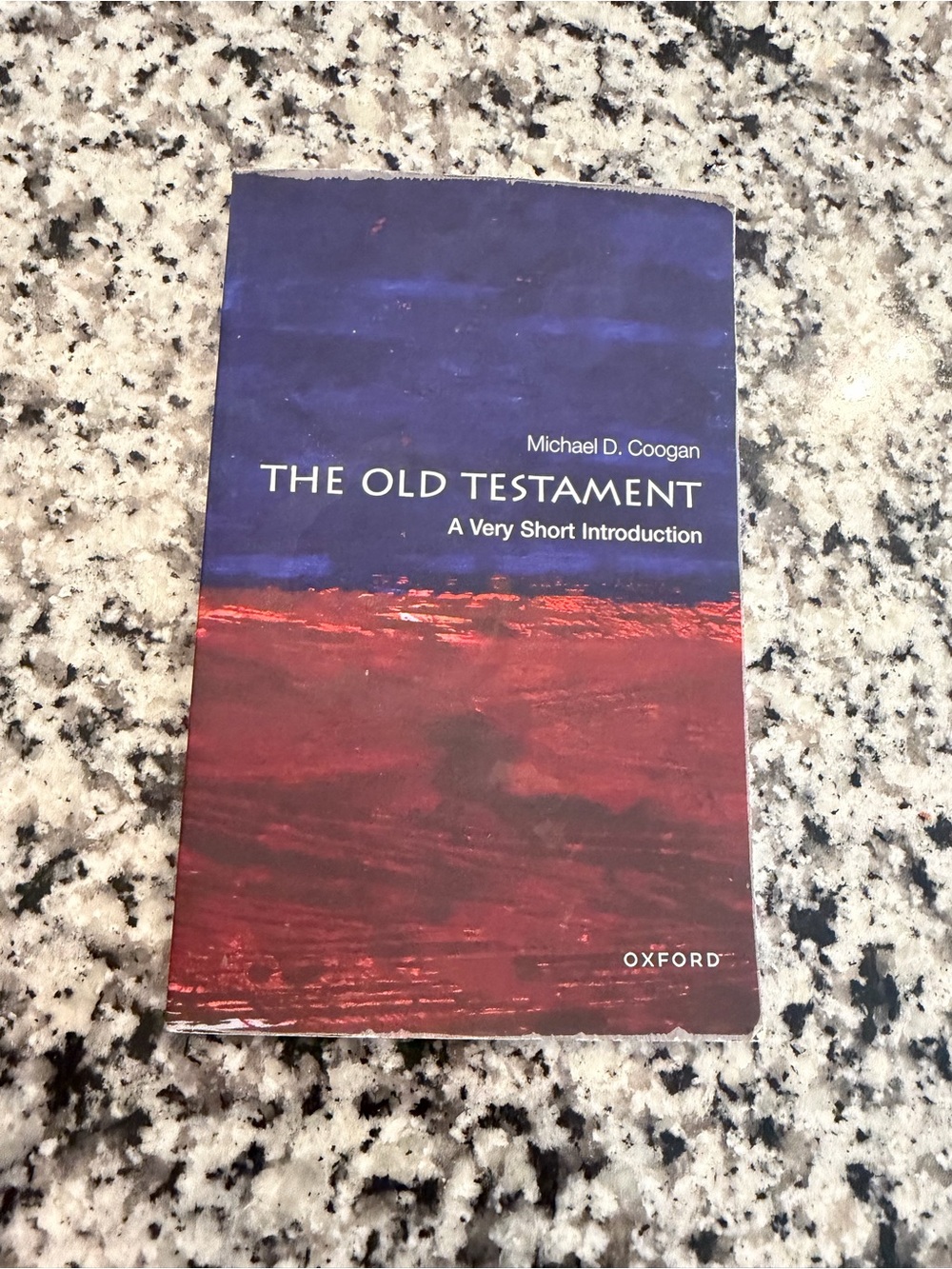 Oxford University Press Paperback - Navy & Red Back Cover